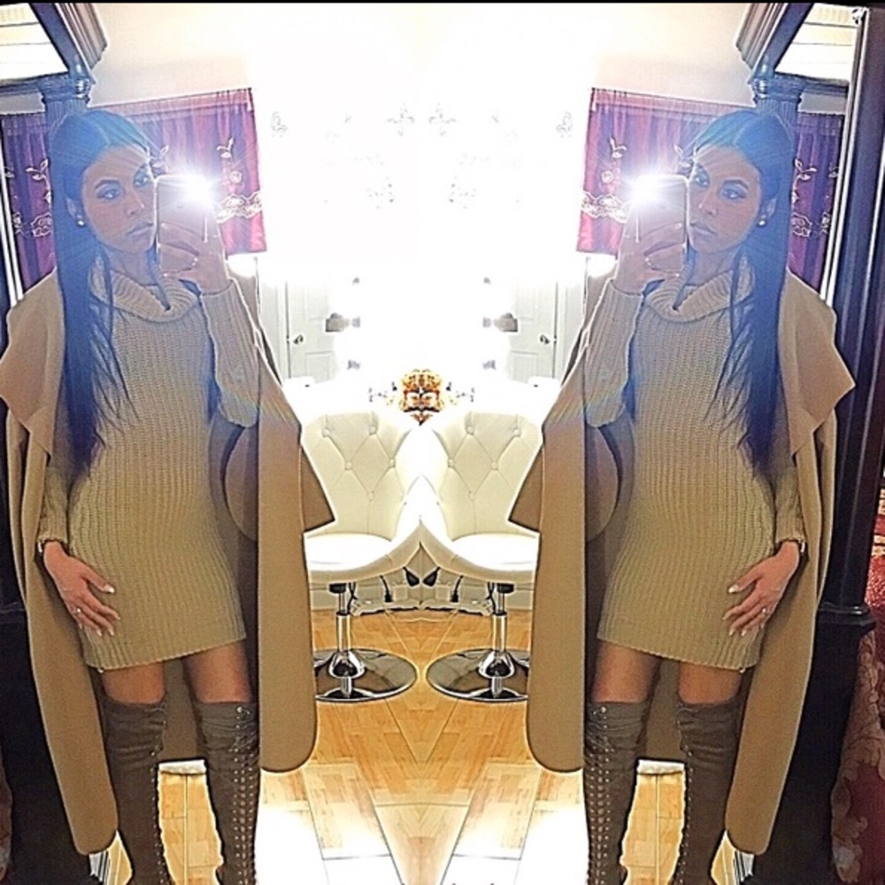 Tan Dress